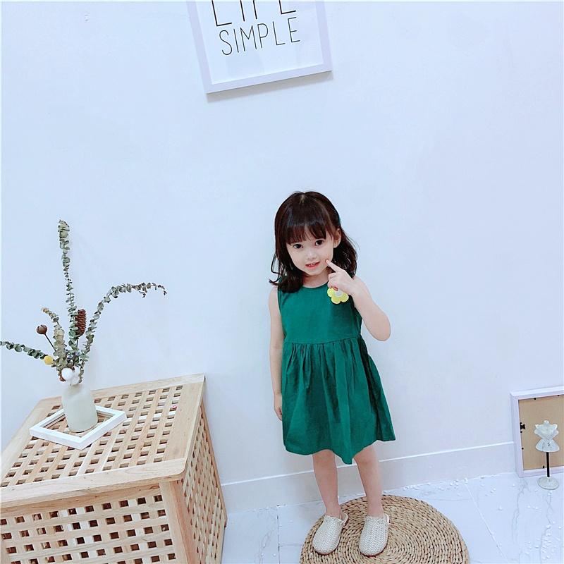 Dress Angels Wings Anak korea style Import SD056 - Gambar 2