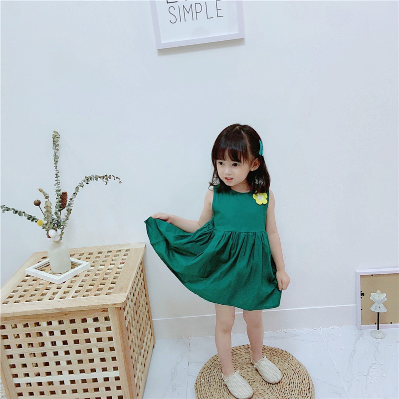 Dress Angels Wings Anak korea style Import SD056 - Gambar 3