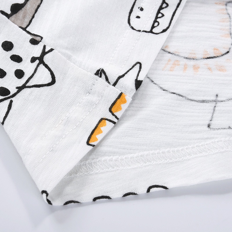 Little Moly B045 Kaos Dinosaurus Friends Baju Anak Laki-Laki Premium Import - Gambar 4
