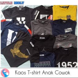 Kaos T-shirt Anak Cowok B037 Premium Import by Captain I Baju Anak Cowok Import