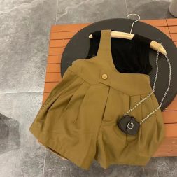 Setelan jumpsuit 2 in 1 Anak Perempuan Korean Style Import Premium JUM001