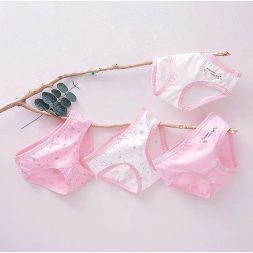 Little Moly CD008 Celana Dalam Strawberry Ribbon Anak Perempuan Premium Import 1 Pack Isi 4 PC
