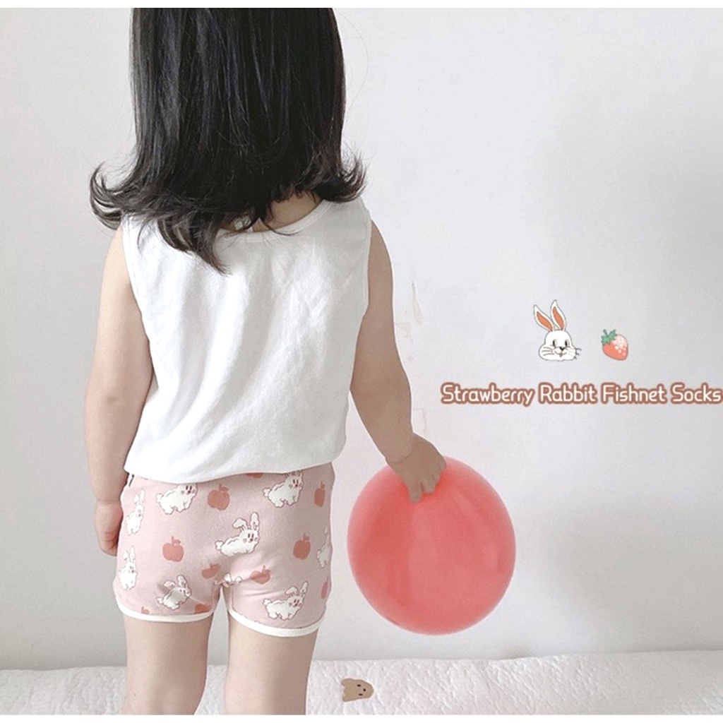 Little Moly CD005 Celana Dalam Jou Jou Bunny Anak Cewek Korea Premium Import 1 pack isi 3 pc - Gambar 2