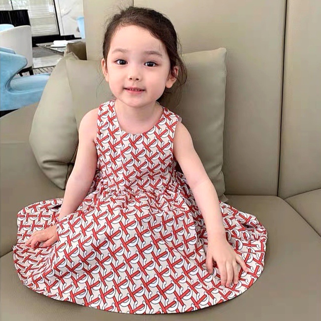 Dress Cute Anak Korea Style Premium Import SD057 - Gambar 2