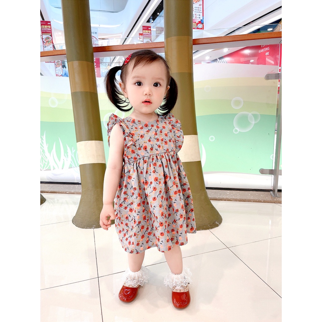 Dress Cute Anak Korea Style Premium Import SD057 - Gambar 4